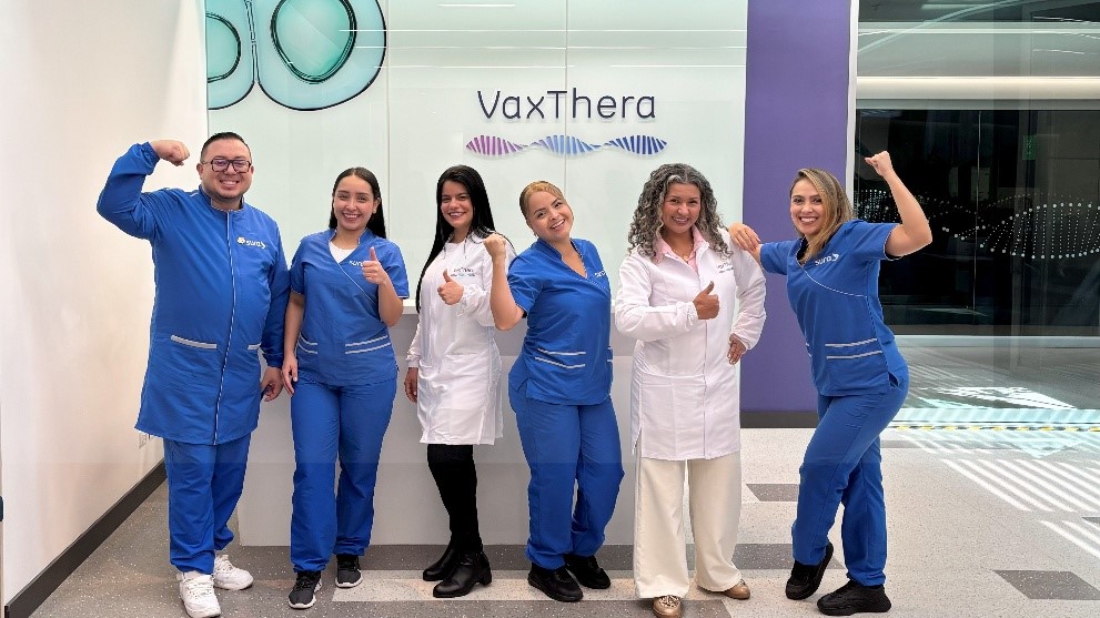 VaxThera y Seguros SURA lanzan en Colombia el programa más grande de la región para prevenir el cáncer asociado a la infección del VPH